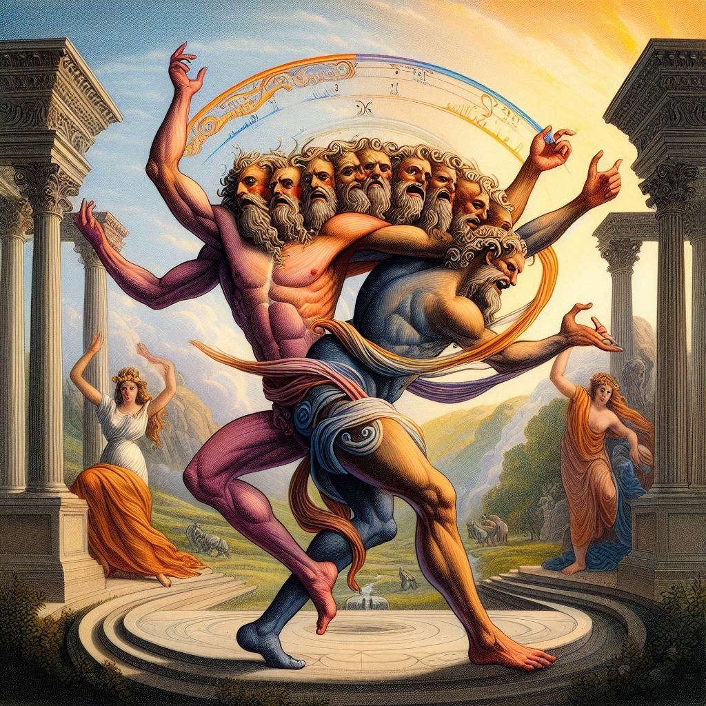 janus dacning on the border between terminus and thresholds of love and life