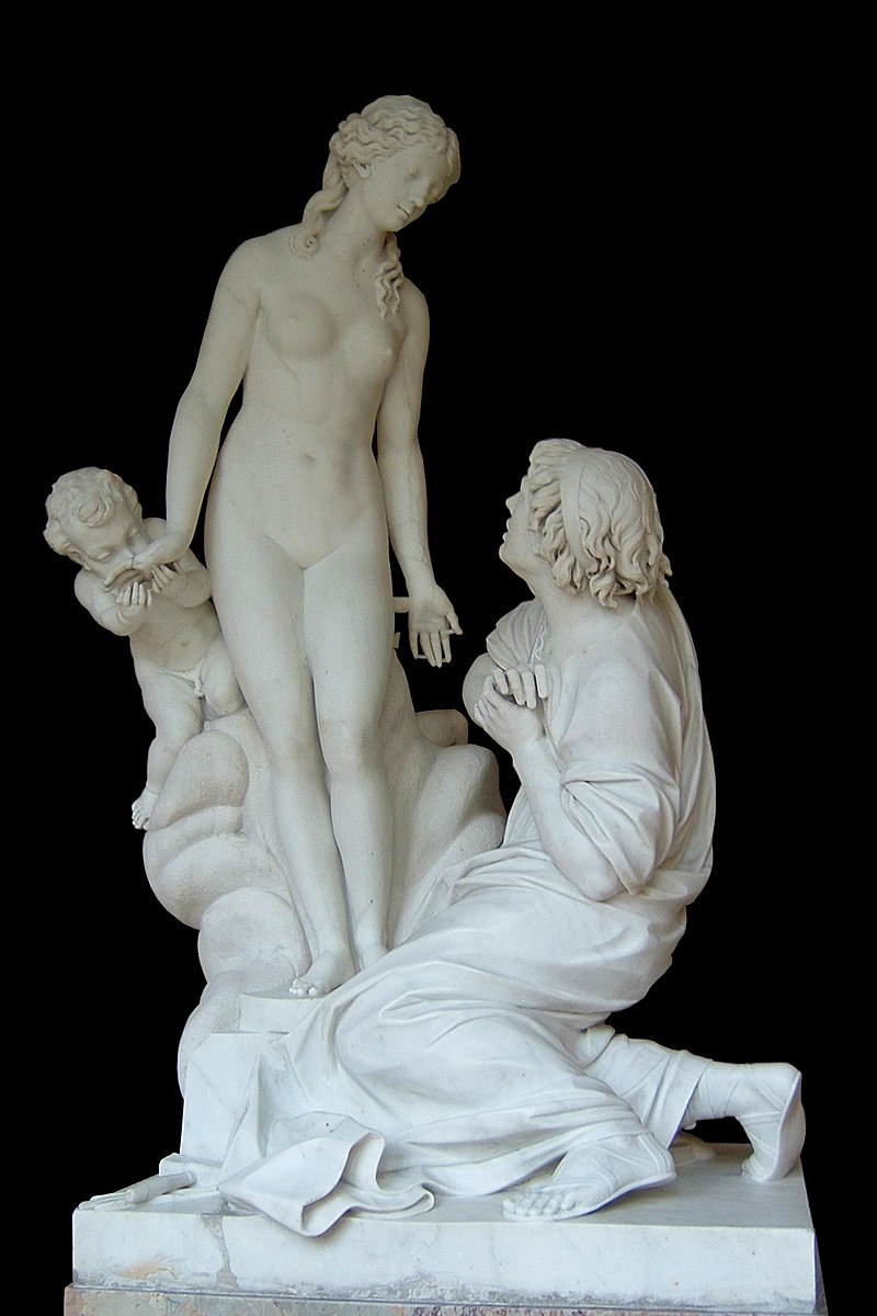 Pygmalion et Galatée: Scupture by Étienne Maurice Falconet, photographed by Alex Bakharev at en.wikipedia