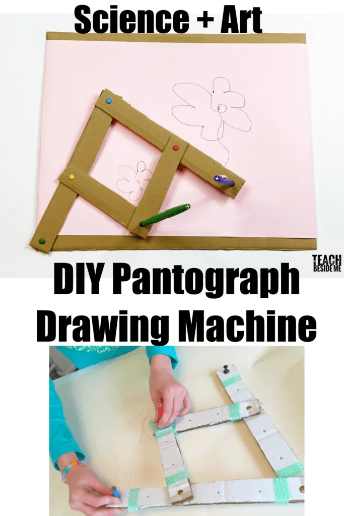 cardboard pantograph