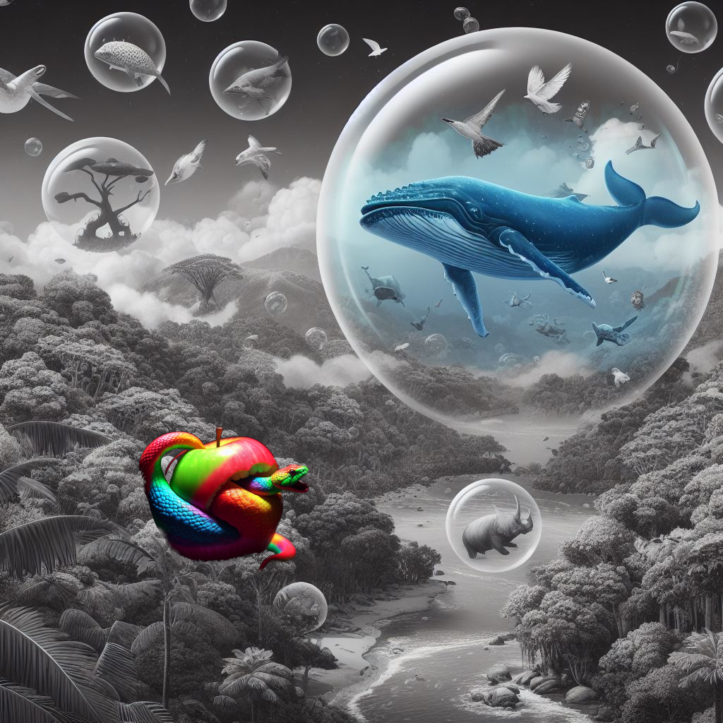 Bubble in the wind © 2023 meika loofs samorzewski