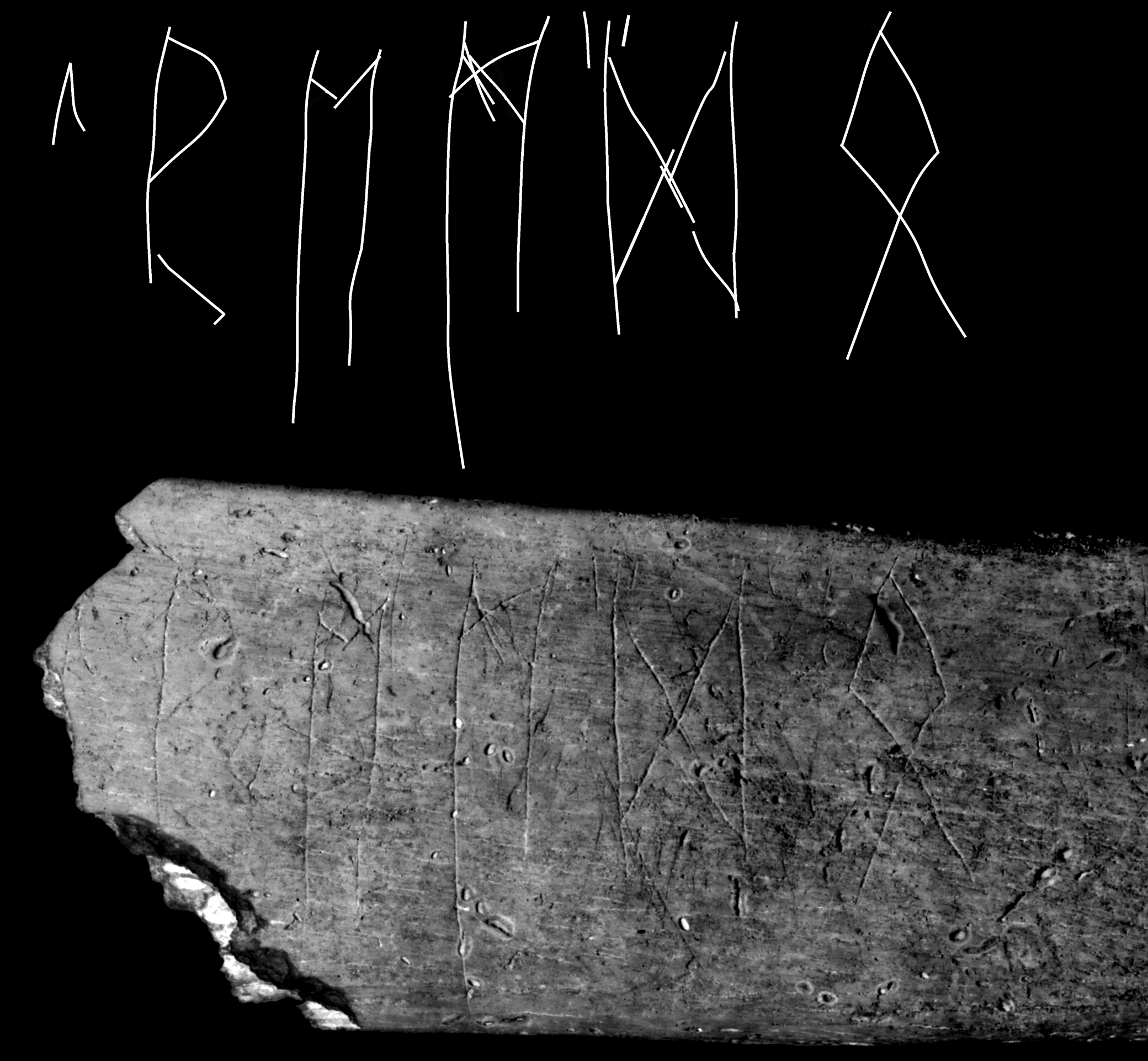 Runes from Lány - The Oldest Inscription among Slavs.