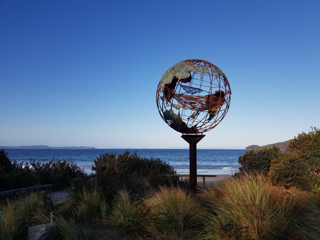  GLOBE SCULPTURE – MATTHEW CARNEY 2006 